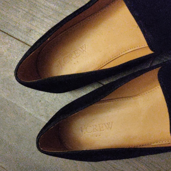 J CREW Factory Suede Smoking Loafers - Picture 6 of 15